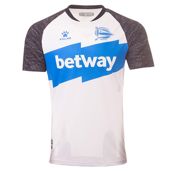 Tailandia Camiseta Alavés 3ª 2019 2020 Blanco